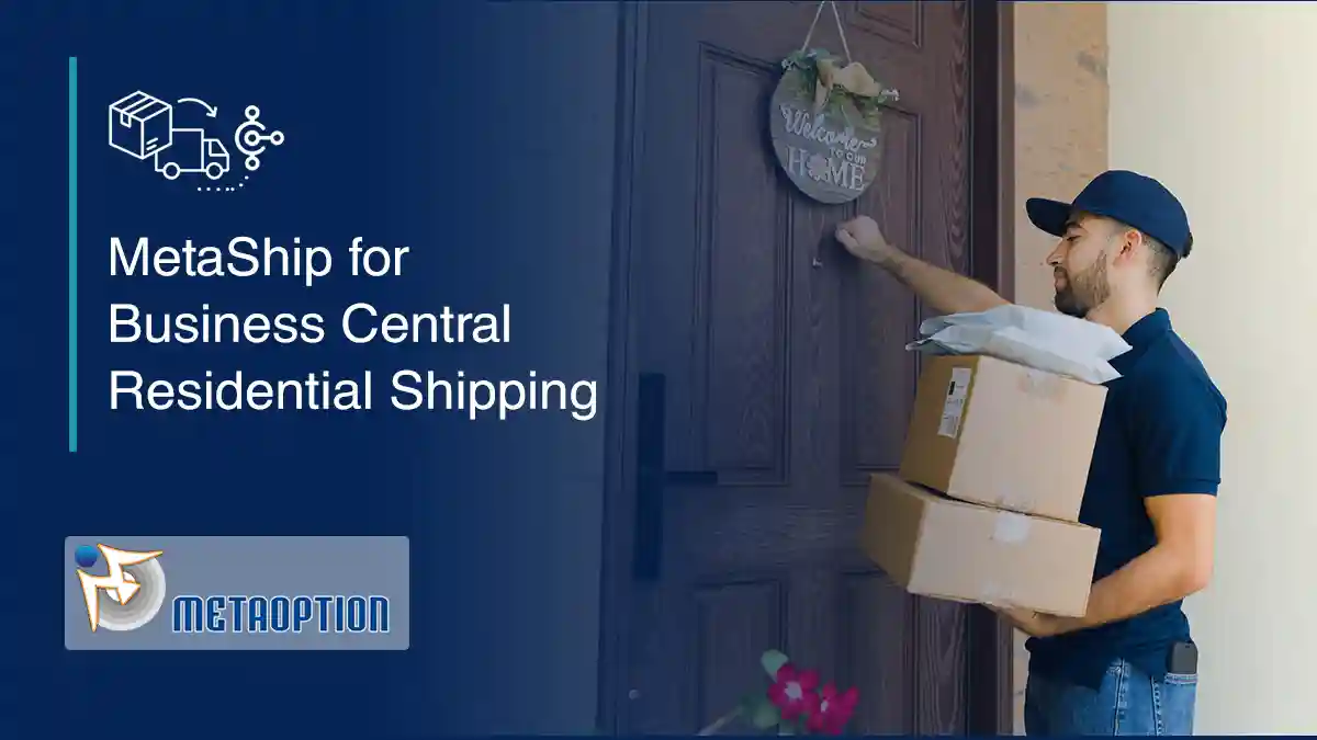 MetaShip for Business Central Residential Shipping