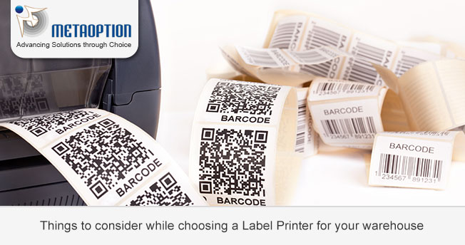 Things to consider while choosing a Label Printer for your warehouse 