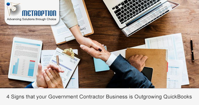 4 Signs that your Government Contractor Business is Outgrowing QuickBooks