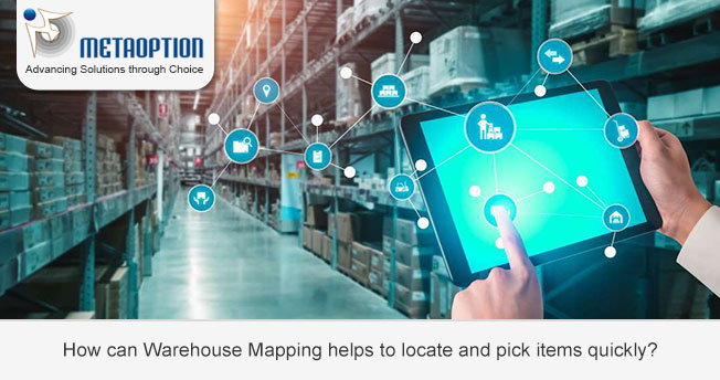 How can Warehouse Mapping help to locate and pick items quickly?