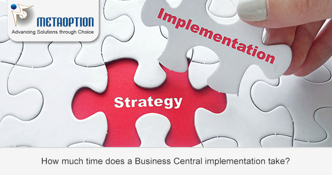 How much time does a Business Central implementation take?