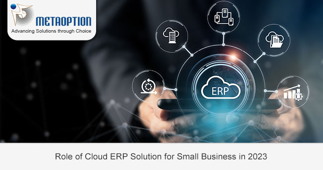 Role of Cloud ERP Solution for Small Businesses in 2023