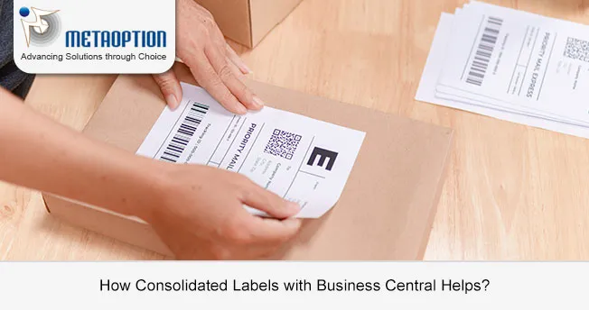 How Consolidated Labels with Business Central Helps?