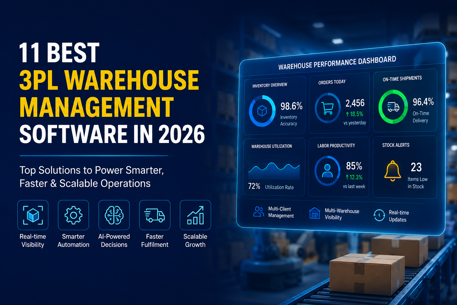 11 Best 3PL Warehouse Management Software Solution in 2026